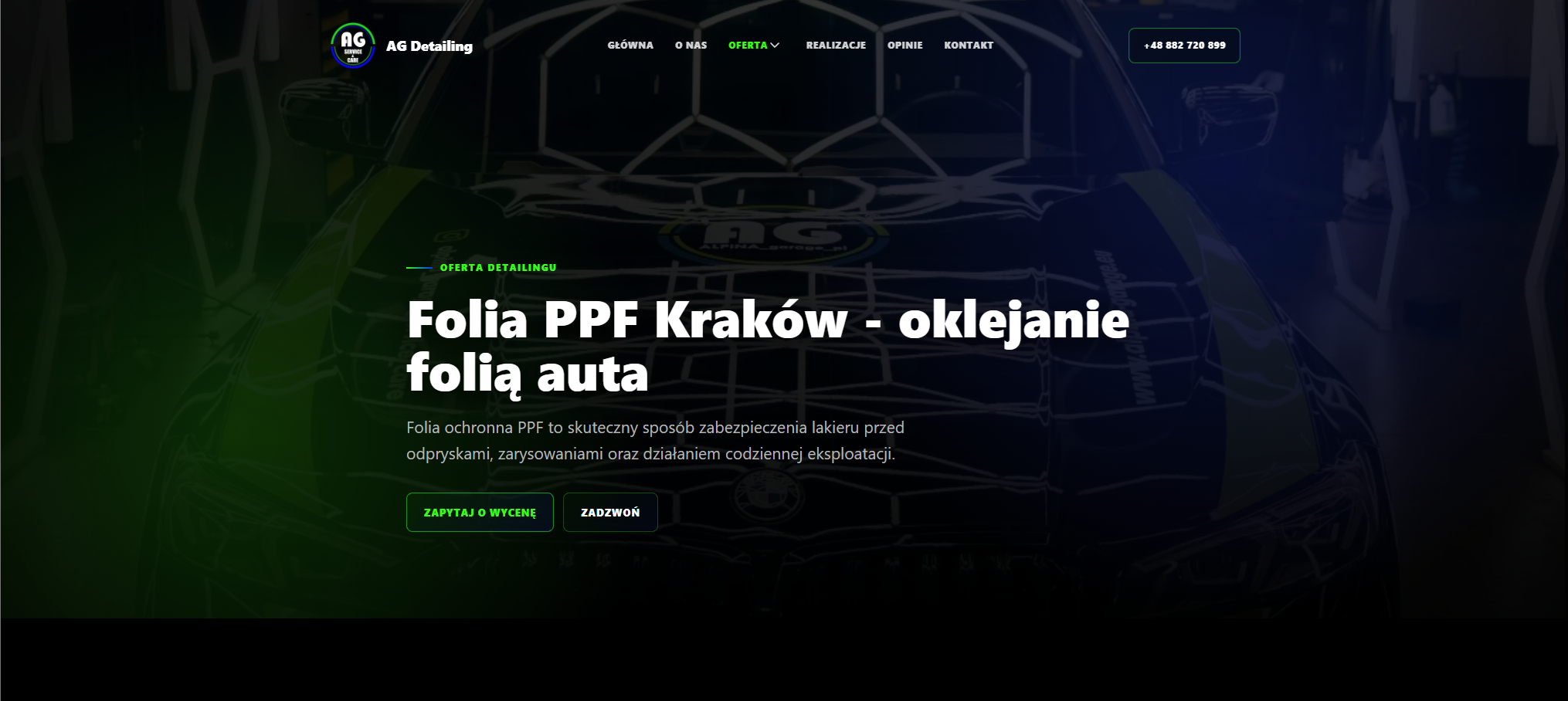 Folia PPF w Krakowie - które elementy samochodu warto zabezpieczyć w pierwszej kolejności?