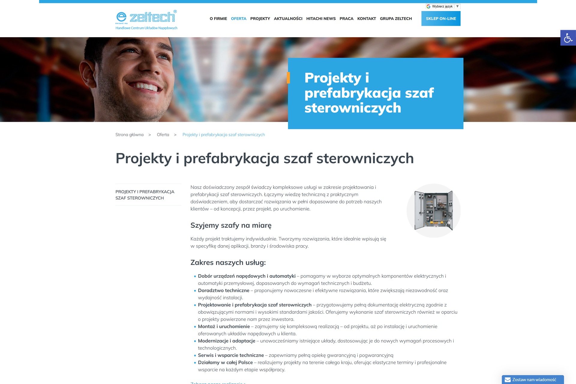 Na czym polega prefabrykacja szaf sterowniczych i kiedy warto ją zlecić zewnętrznej firmie?